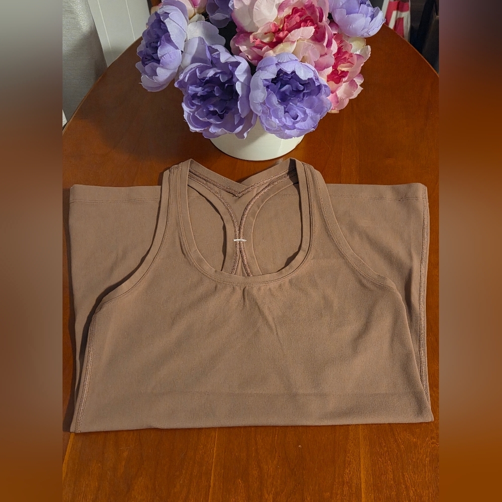 Lululemon Brown Racerback Tank Top - Picture 4 of 10